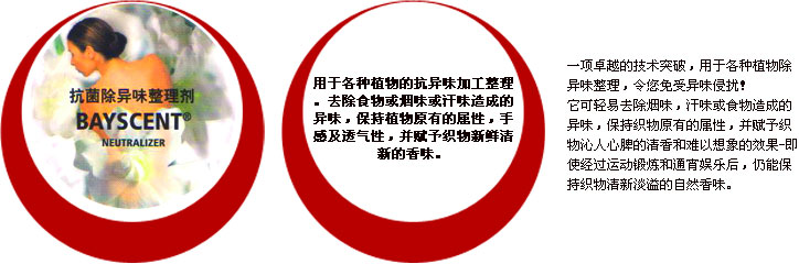 抗菌除异味整理剂